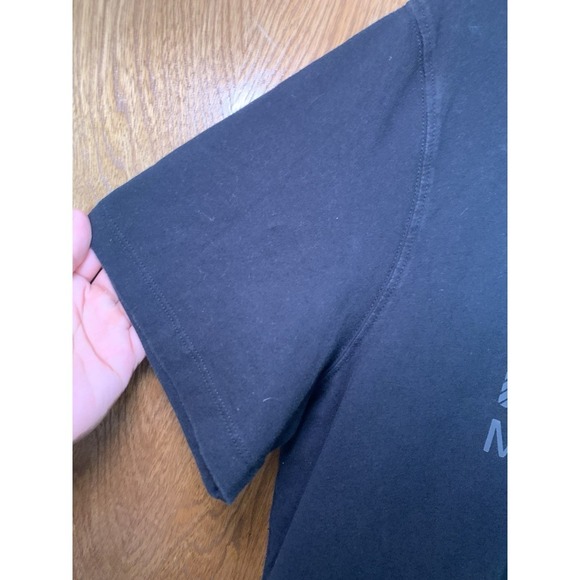 MICHAEL KORS MEN BLACK V-NECK SHORT SLEEVE T-SHIRT SIZE XL MK GRAPHIC COTTON - Picture 3 of 7